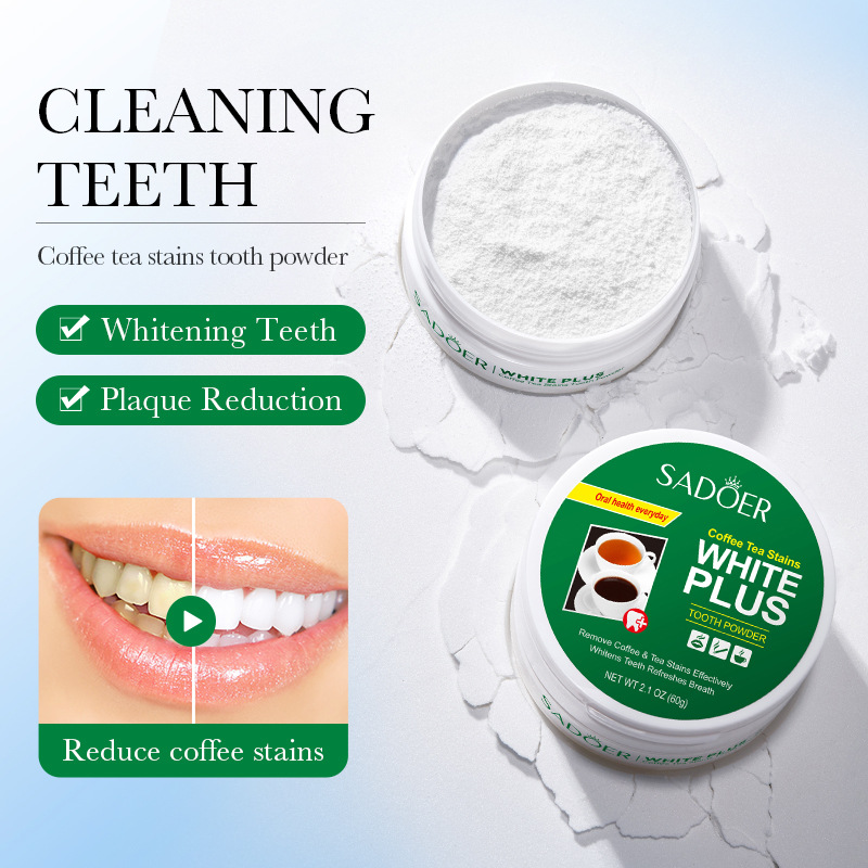 Teeth Whitening Charcoal - Aktivkohle aus Bambuskohle, Zahnaufhellungspulver, Zahnreinigung, orale
