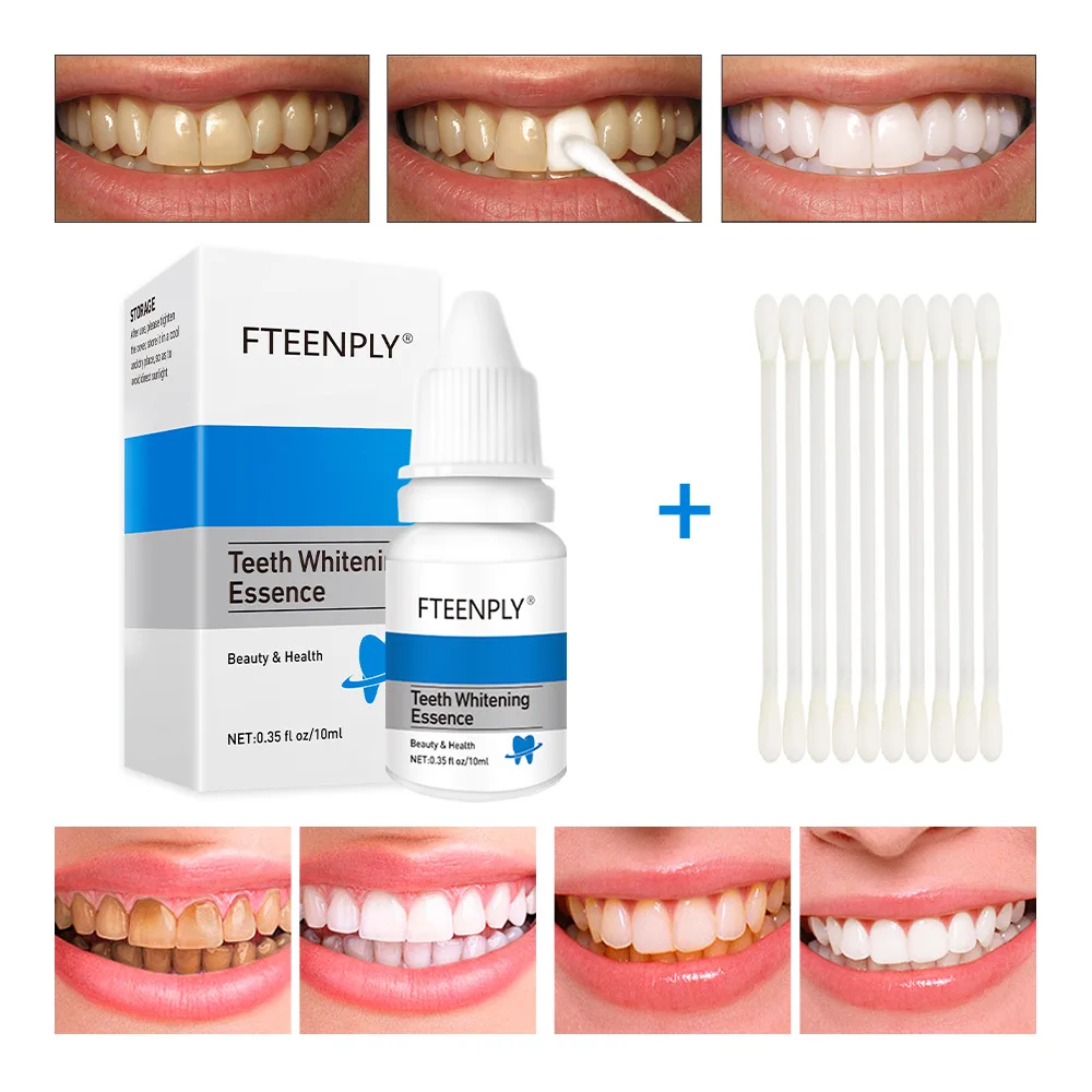 Teeth Whitening Zimba - FTEENPLY Zahnaufhellung Essenz Pulver Mundhygiene Reinigungsserum