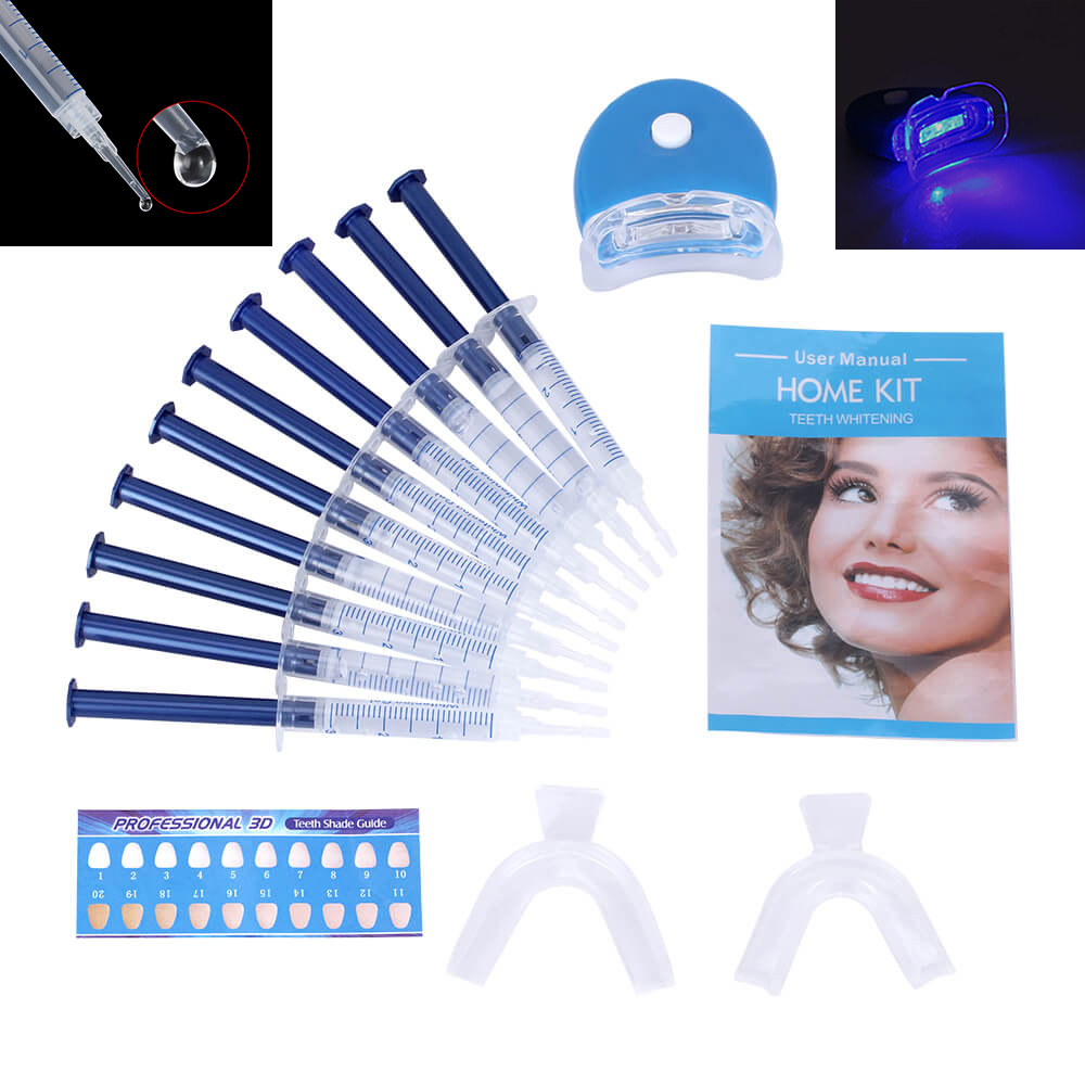 Teeth Whitening Light Kit - 1 Satz Zahnaufhellung 44 % Peroxid