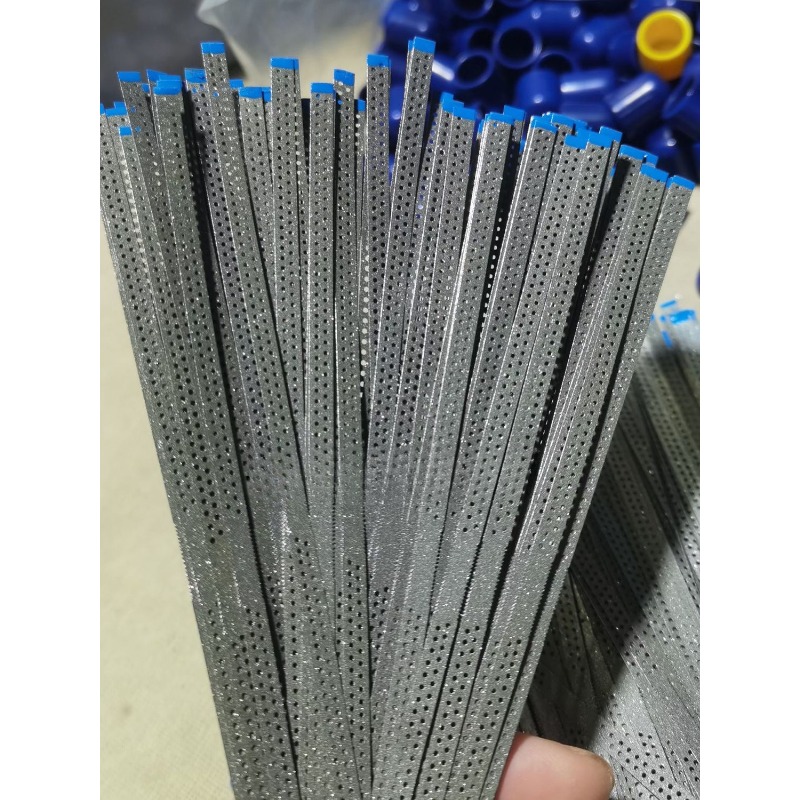 Teeth Whitening Strips - Dental Polieren Streifen doppelseitige Polieren Entschleimung
