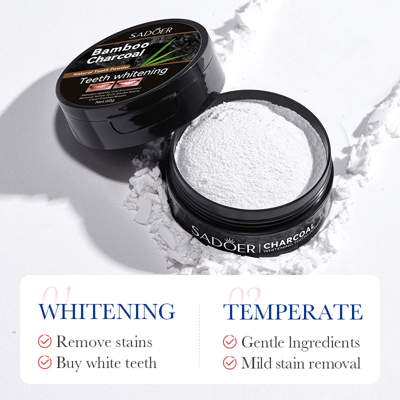60 g Zahnaufhellungspulver, ak – Teeth Whitening Charcoal Bewertung und Preis