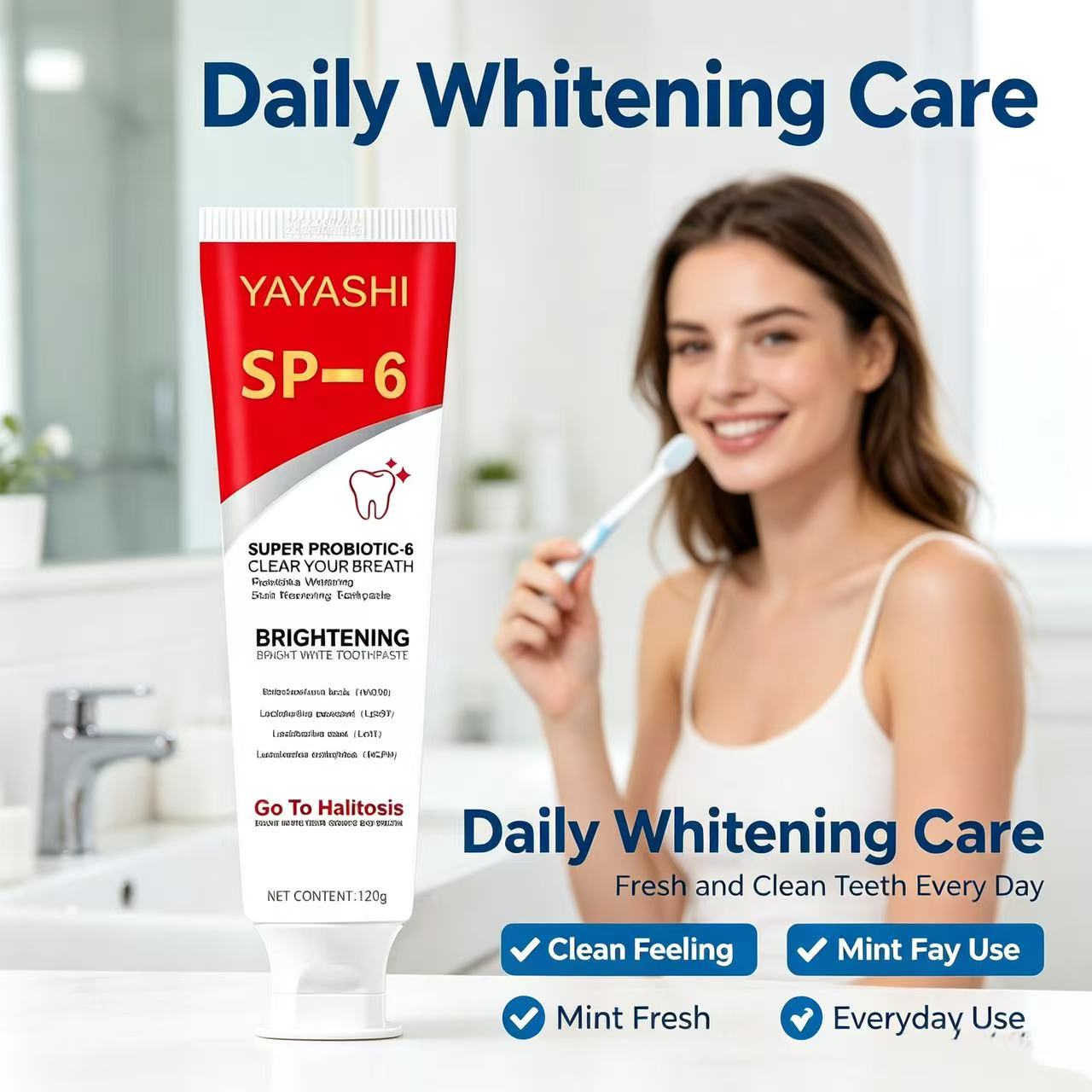 Sp-6 Probiotische Zahnpasta Au – Teeth Whitening Treatment Bewertung und Preis