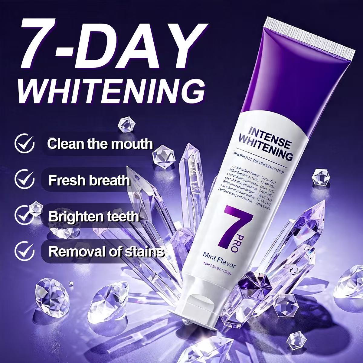 7-Pro Probiotische Zahnaufhell – Teeth Whitening Treatment Bewertung und Preis