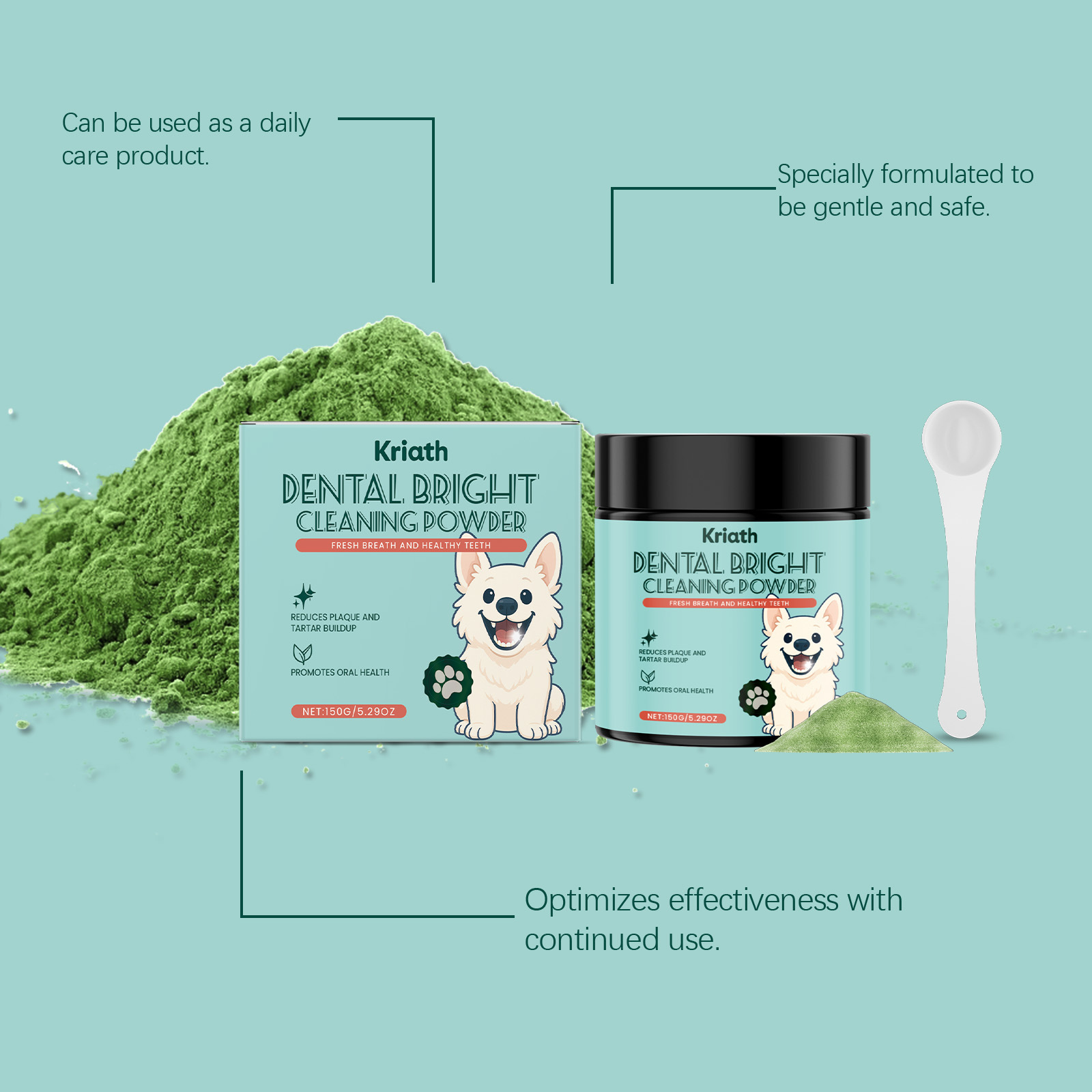 Hundezahnreinigungspulver Plaq – Teeth Whitening Powder Bewertung und Preis
