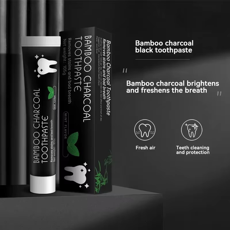 Aufhellende Zahnpasta, Bambusk – Teeth Whitening Charcoal Bewertung und Preis