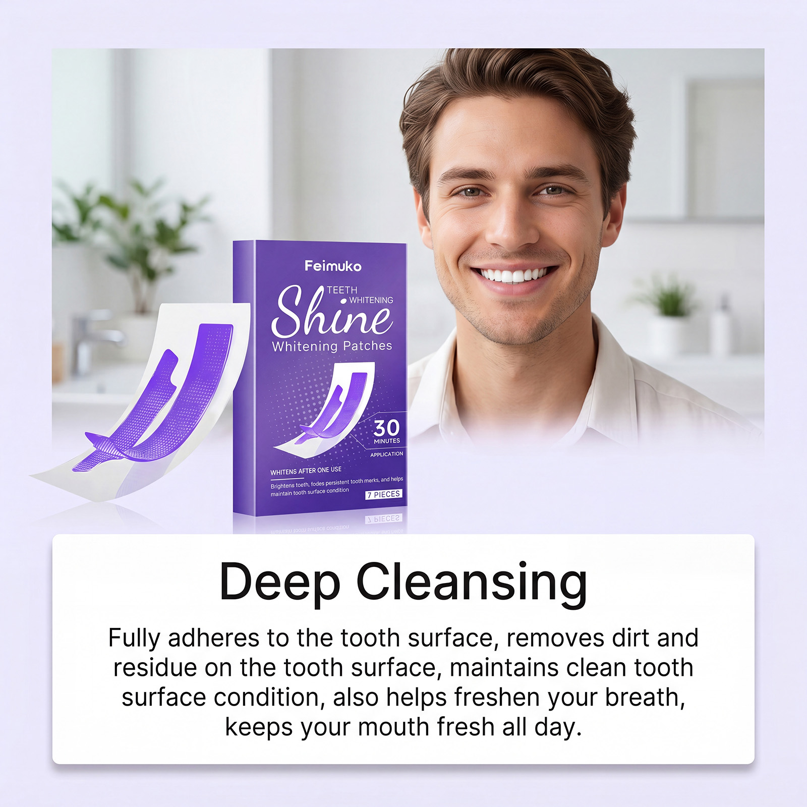 30-Minuten-Zahnaufhellungsstre – Teeth Whitening Strips Bewertung und Preis