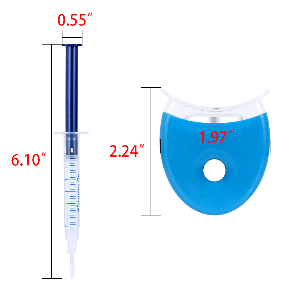 1 Satz Zahnaufhellung 44 % Per – Teeth Whitening Light Kit Bewertung und Preis