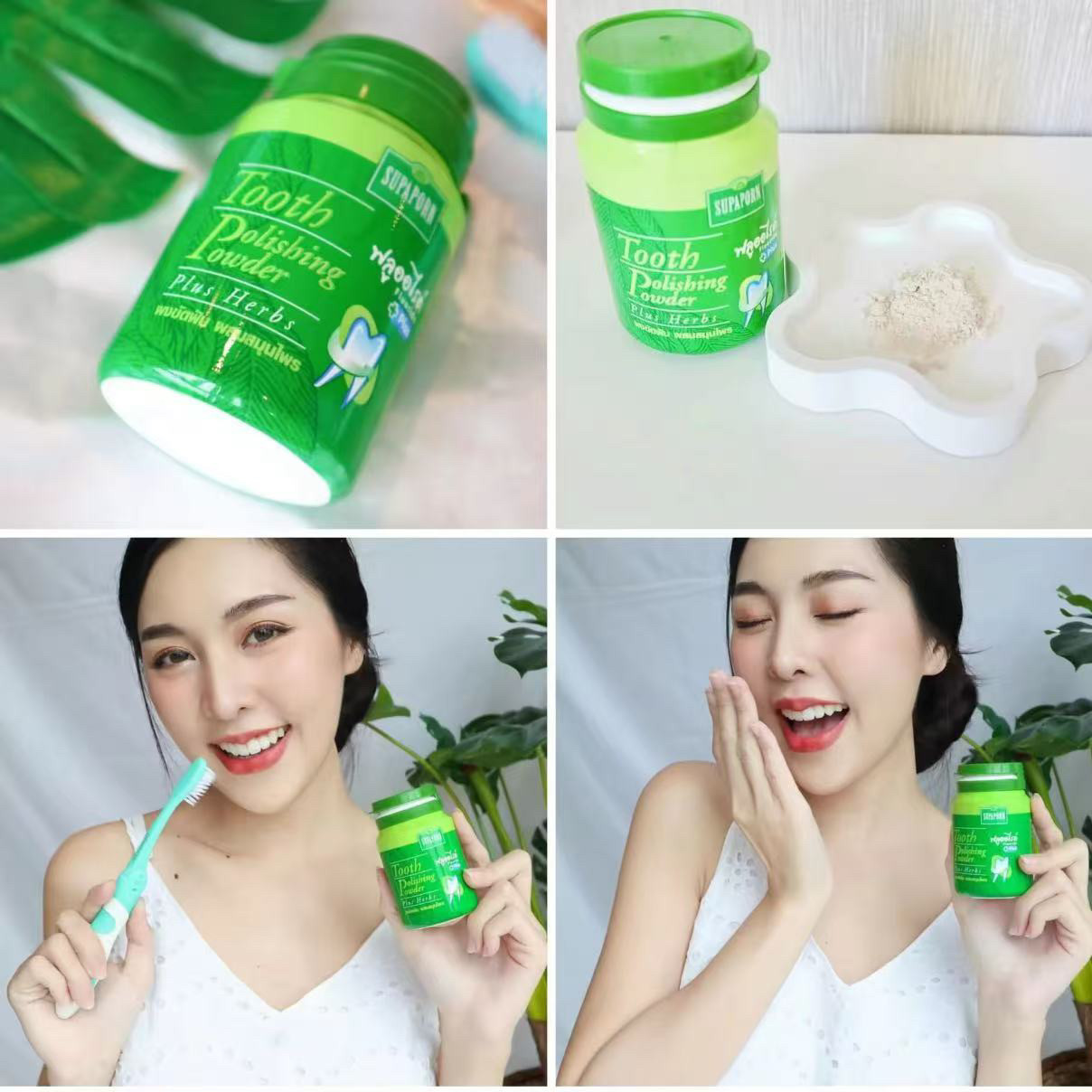 Thailändisches SUPAPORN Kräute – Teeth Whitening Powder Bewertung und Preis