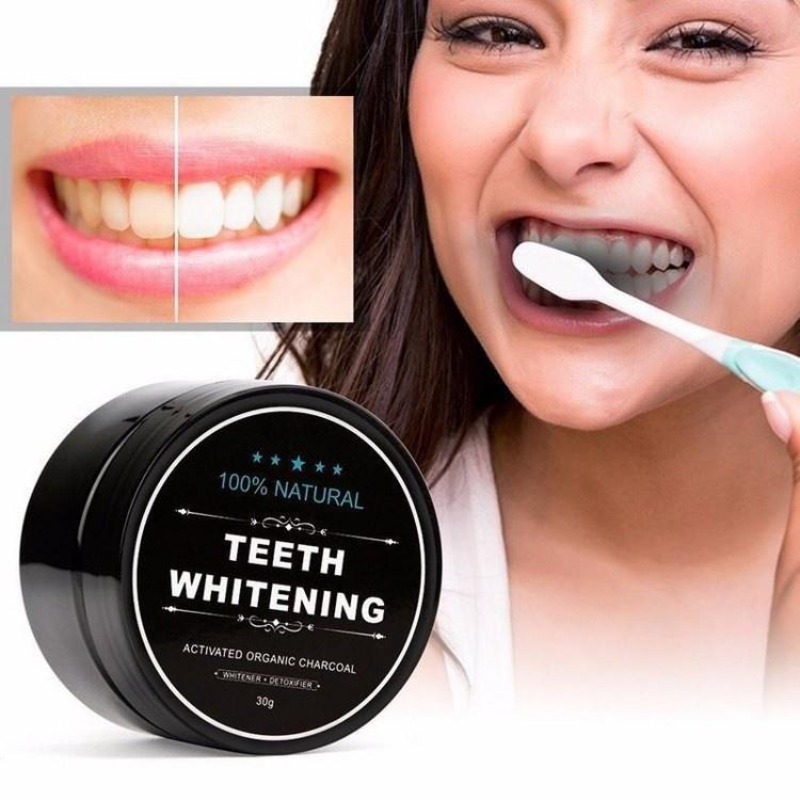 1 Box Aktivkohle-Zahnaufhellun – Teeth Whitening Charcoal Bewertung und Preis