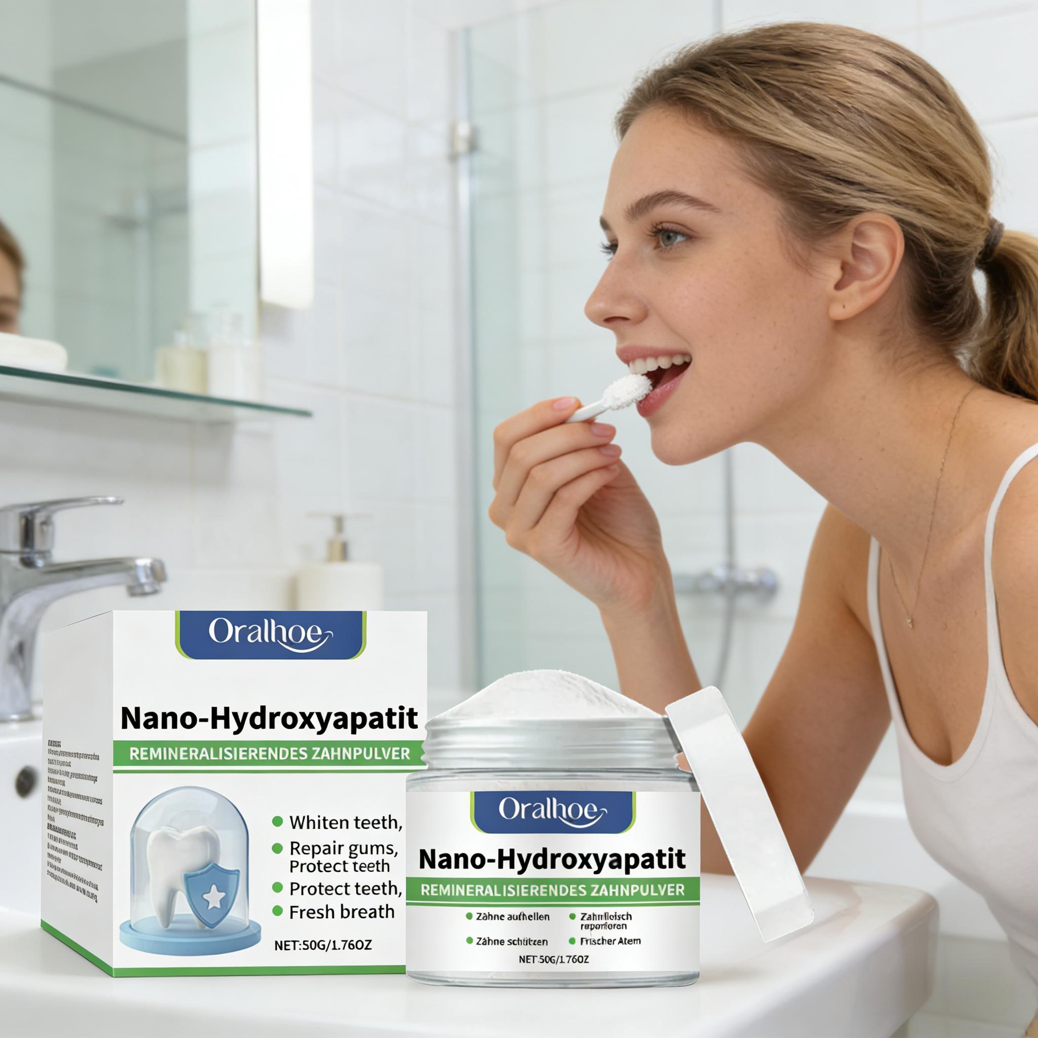 Oralhoe Zahnaufhellungspulver  – Teeth Whitening Zimba Bewertung und Preis