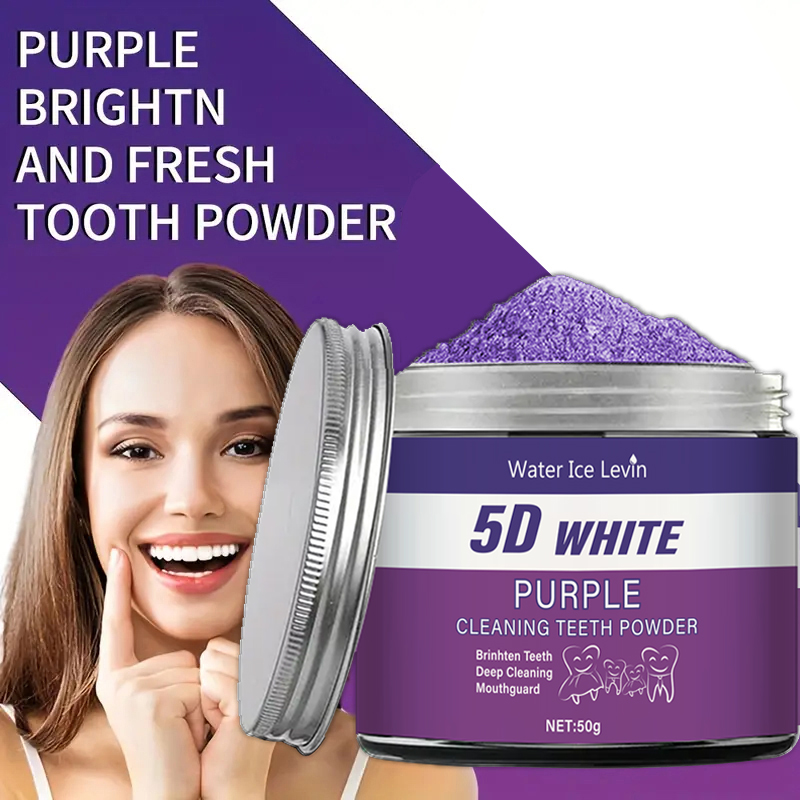 Lila Zahnaufhellungspulver, 50 – Teeth Whitening Zimba Bewertung und Preis