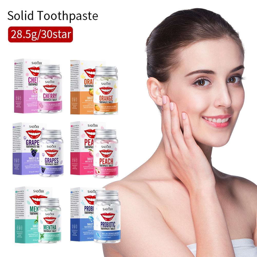 Feste Minz-Zahnpasta-Tabletten – Teeth Whitening Zimba Bewertung und Preis